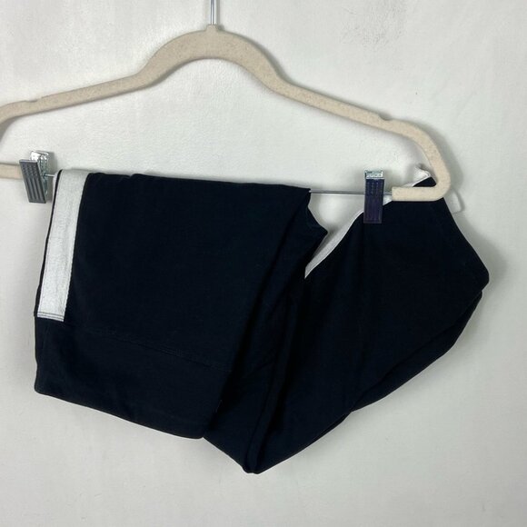 Marc New York Performance 7/8 Black White Leggings Size Large Stripe Yoga Pants - Picture 9 of 14